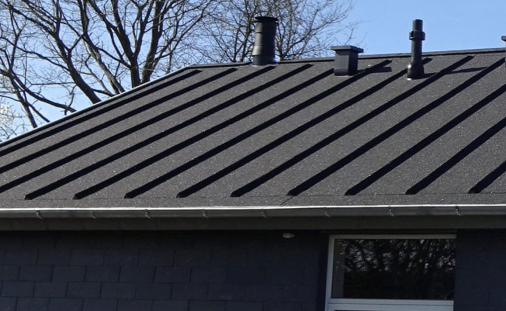 listedaekning tagpap pris nyt tagpaptag